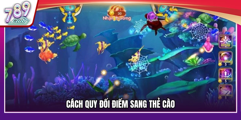 Quy trình đổi thưởng từ xu sang thẻ điện thoại